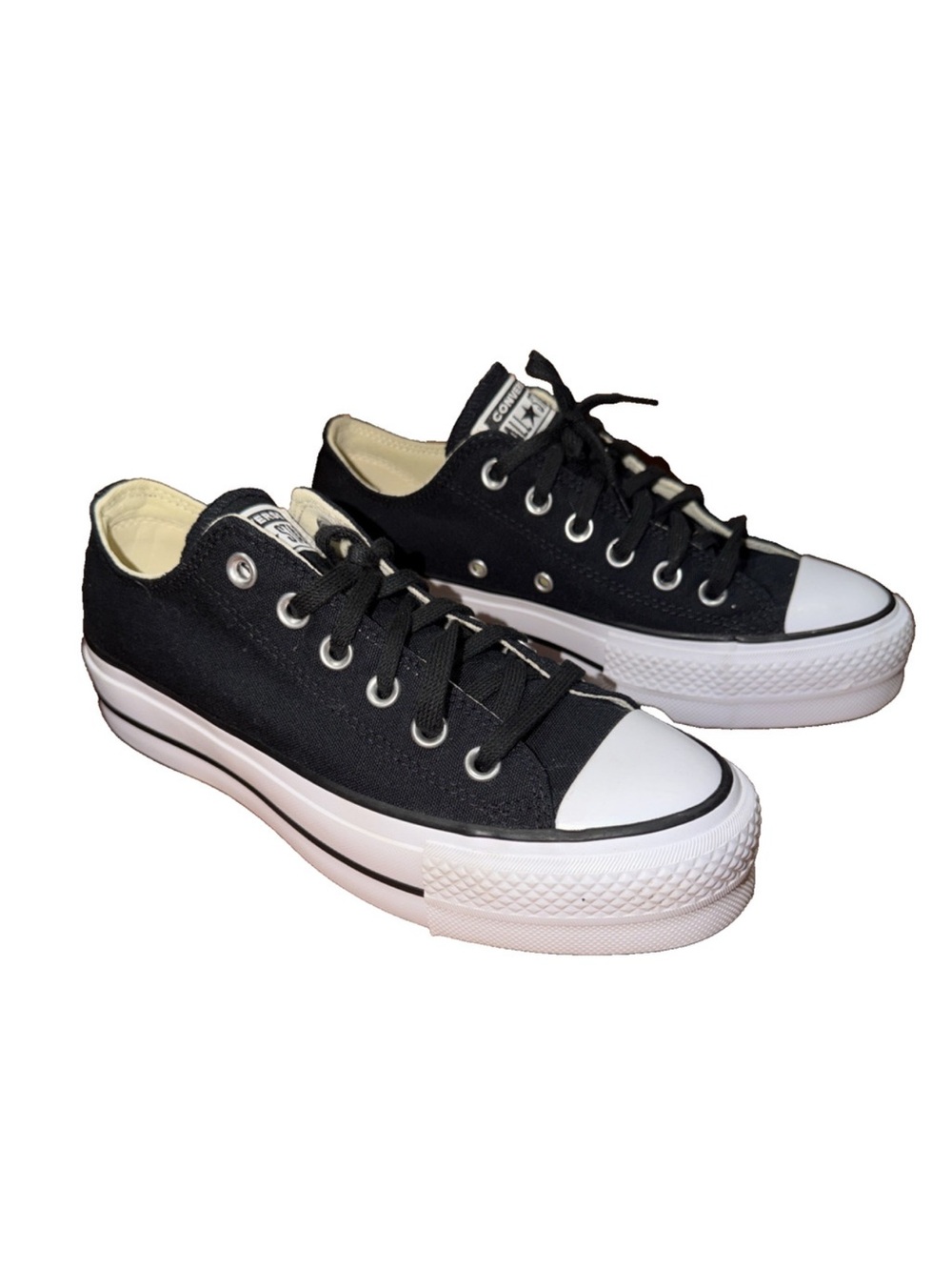 Converse Chuck Taylor All Stars Platform Low-Top Canvas Sneakers - Women's